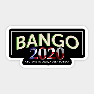 Bango 2020 - Black Sticker